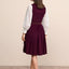 Kruger Midi Dirndl 2pc 60cm "Betty" red