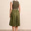Kruger Long Dirndl 2pcs. 70cm "Evi" olive (size 38)