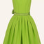 Kruger Midi Dirndl 2pcs. 60cm "Lime" green