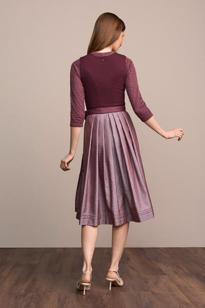 Julia Trentini Mirella Dirndl, Red — 70cm Long