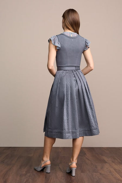 Julia Trentini Fenna Dirndl, Blue — 70cm Long