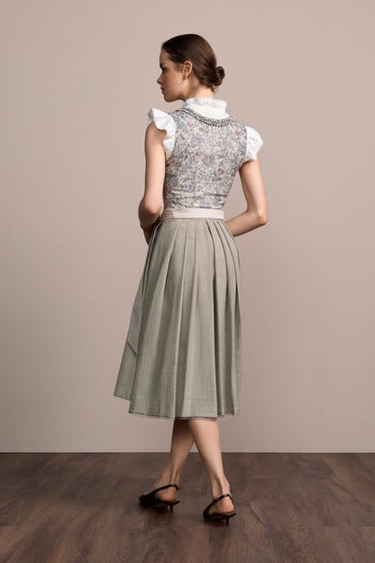 Julia Trentini Joana Dirndl, Beige — 70cm Long