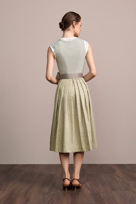 Julia Trentini Erina Dirndl, Green — 70cm Long