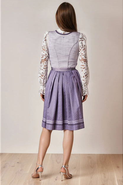 Julia Trentini Andrina Midi Dirndl, Purple — 60cm