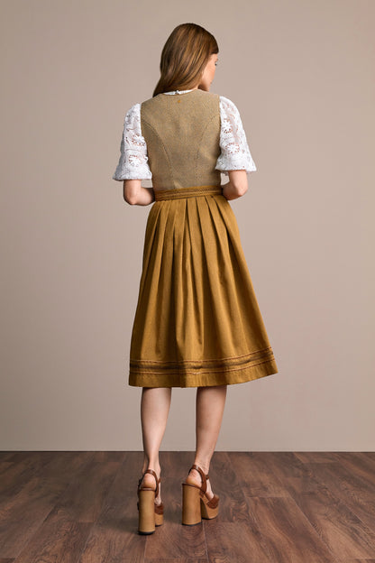 Julia Trentini Janine Dirndl, Yellow — 70cm Long