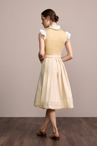 Julia Trentini Philippa Dirndl, Yellow — 70cm Long