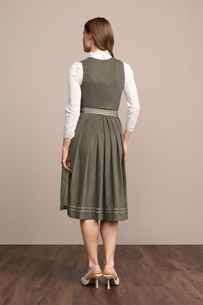 Julia Trentini Heike Dirndl, Green — 70cm Long
