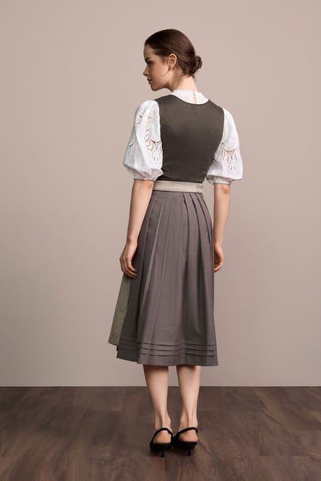 Julia Trentini Veronika Dirndl, Brown — 70cm Long