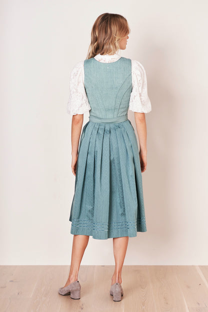 Julia Trentini Astrid Dirndl, Turquoise — 70cm Long