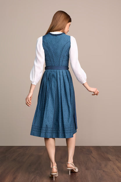 Julia Trentini Irene Dirndl, Blue — 70cm