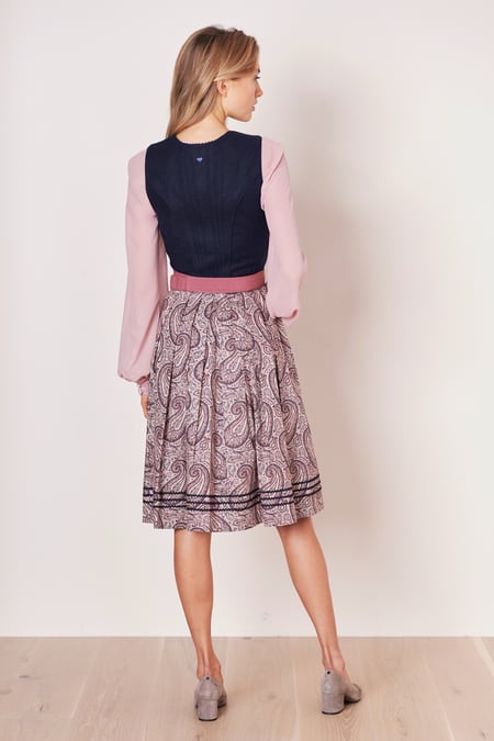Julia Trentini Jolita Dirndl, Blue — 60cm Midi