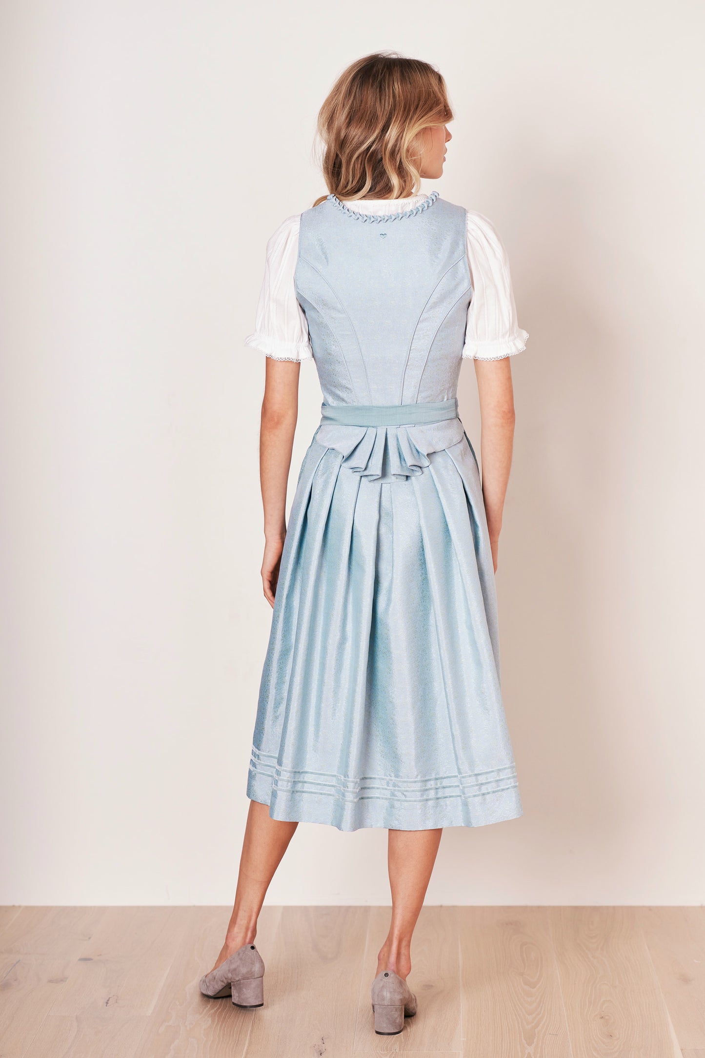 Julia Trentini Katrina Dirndl, Blue — 70cm Long