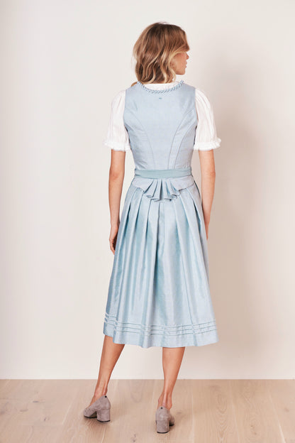 Julia Trentini Katrina Dirndl, Blue — 70cm Long