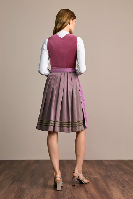 Julia Trentini Brenda Midi Dirndl, Pink — 60cm