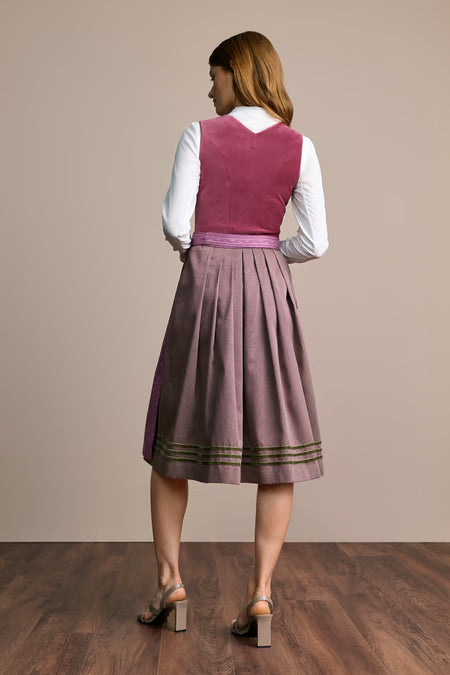 Julia Trentini Brenda Long Dirndl, Pink — 70cm