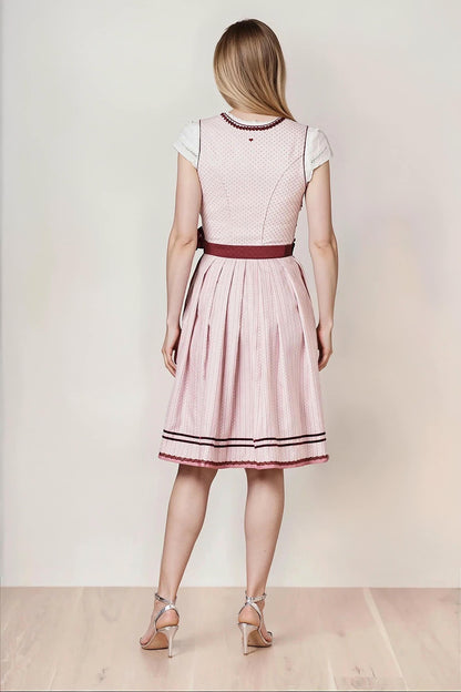 Julia Trentini Sophia Midi Dirndl, Rose — 60cm