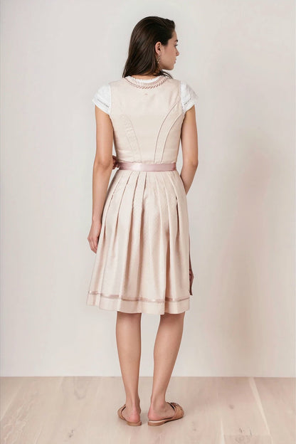 Julia Trentini Claudia Midi Dirndl, Rose — 60cm