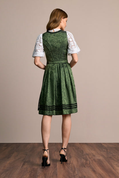 Julia Trentini Floriane Midi Dirndl, Green — 60cm