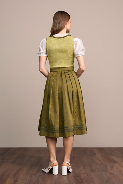 Julia Trentini Oriana Dirndl, Olive — 70cm