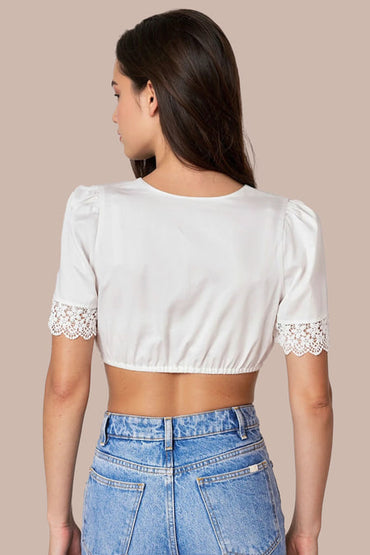 Dirndl blouse Sophie — ecru