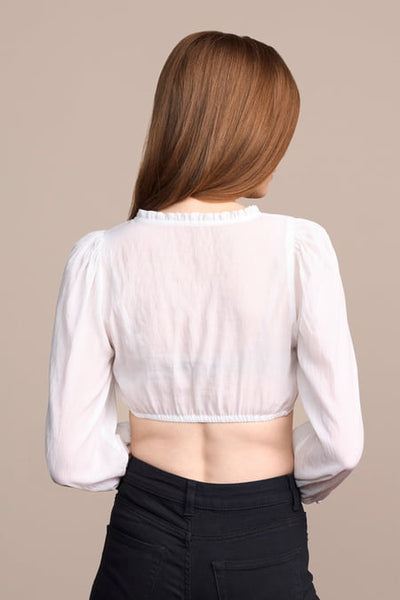 Dirndl blouse Thessia — ecru