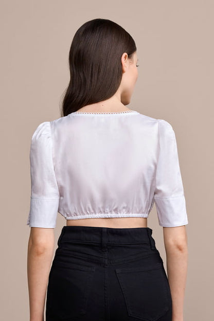 Dirndl blouse Josina — ecru
