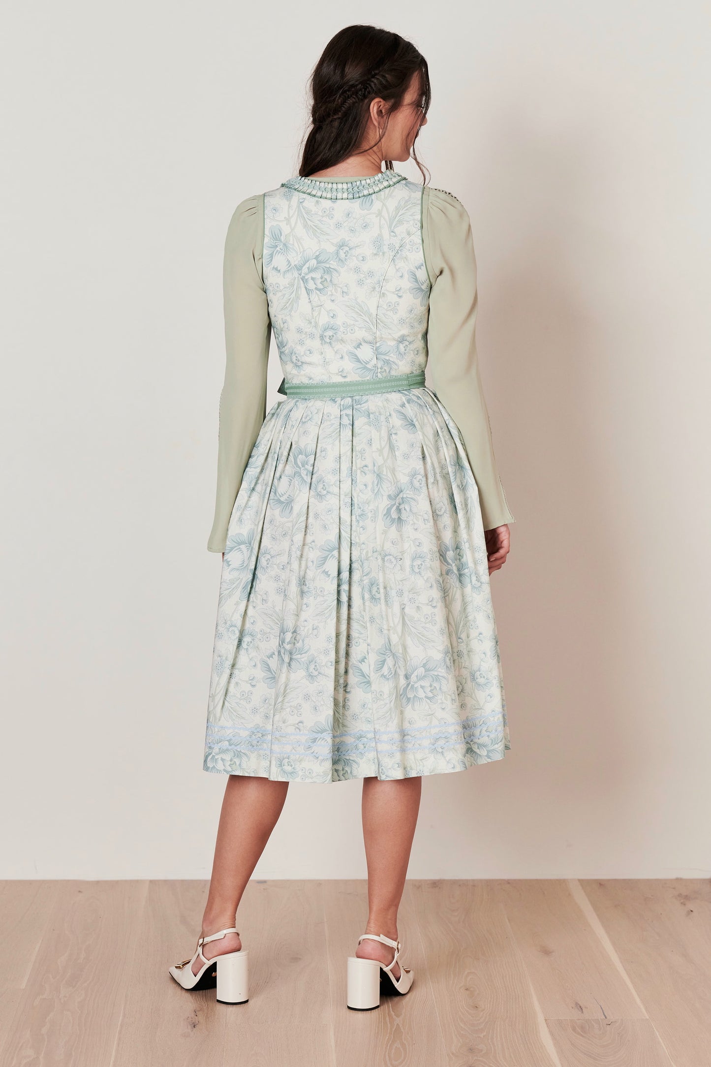 Julia Trentini Alexa Dirndl, Turquoise — 70cm Long