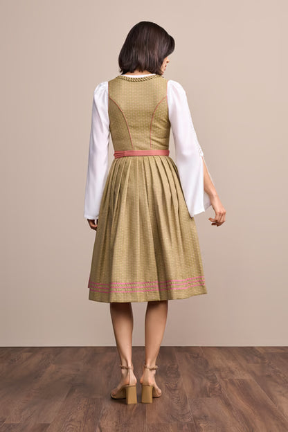Julia Trentini Lillemor Dirndl, Green — 70cm