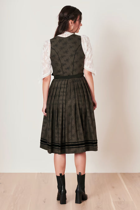 Julia Trentini Rosalie Dirndl, Olive — 70cm