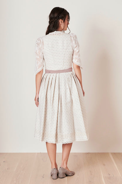 Julia Trentini Latizia Dirndl, Beige — 70cm Long