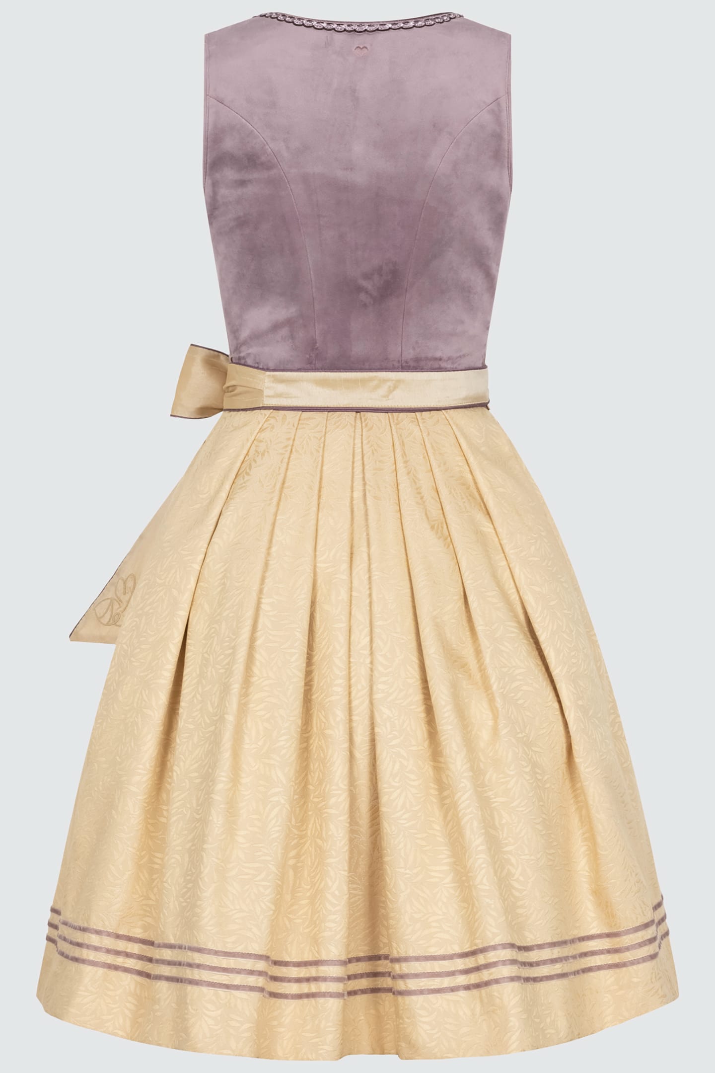 Julia Trentini Mei so goldig Midi Dirndl, Purple — 60cm