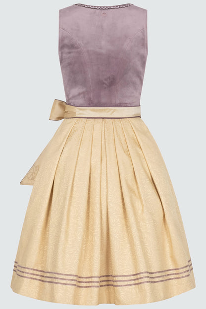 Julia Trentini Mei so goldig Midi Dirndl, Purple — 60cm