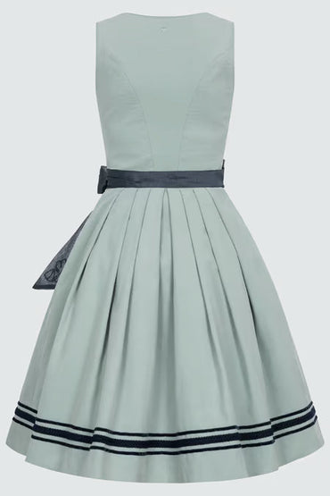 Julia Trentini Fresches Dirndl, Green — 60cm Midi