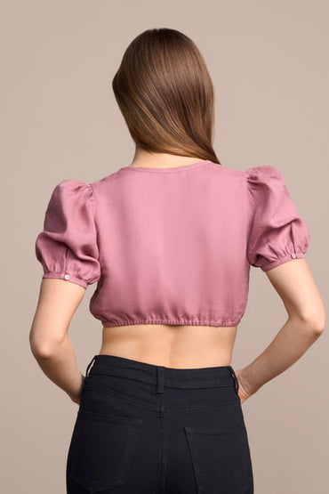 Dirndl blouse Solve — rose