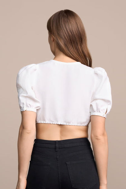 Dirndl blouse Solene — ecru