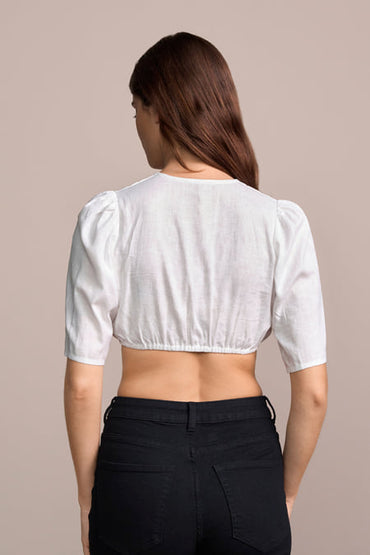 Dirndl blouse Judith — ecru
