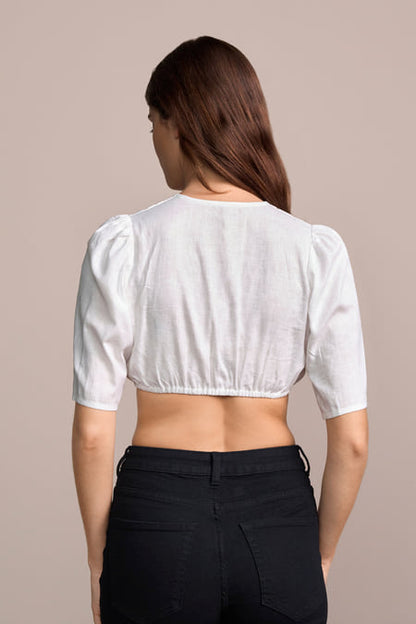 Dirndl blouse Judith — ecru