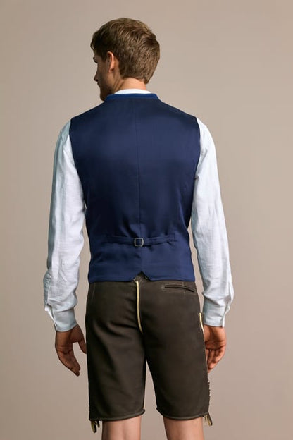 Waistcoat Malte — blue