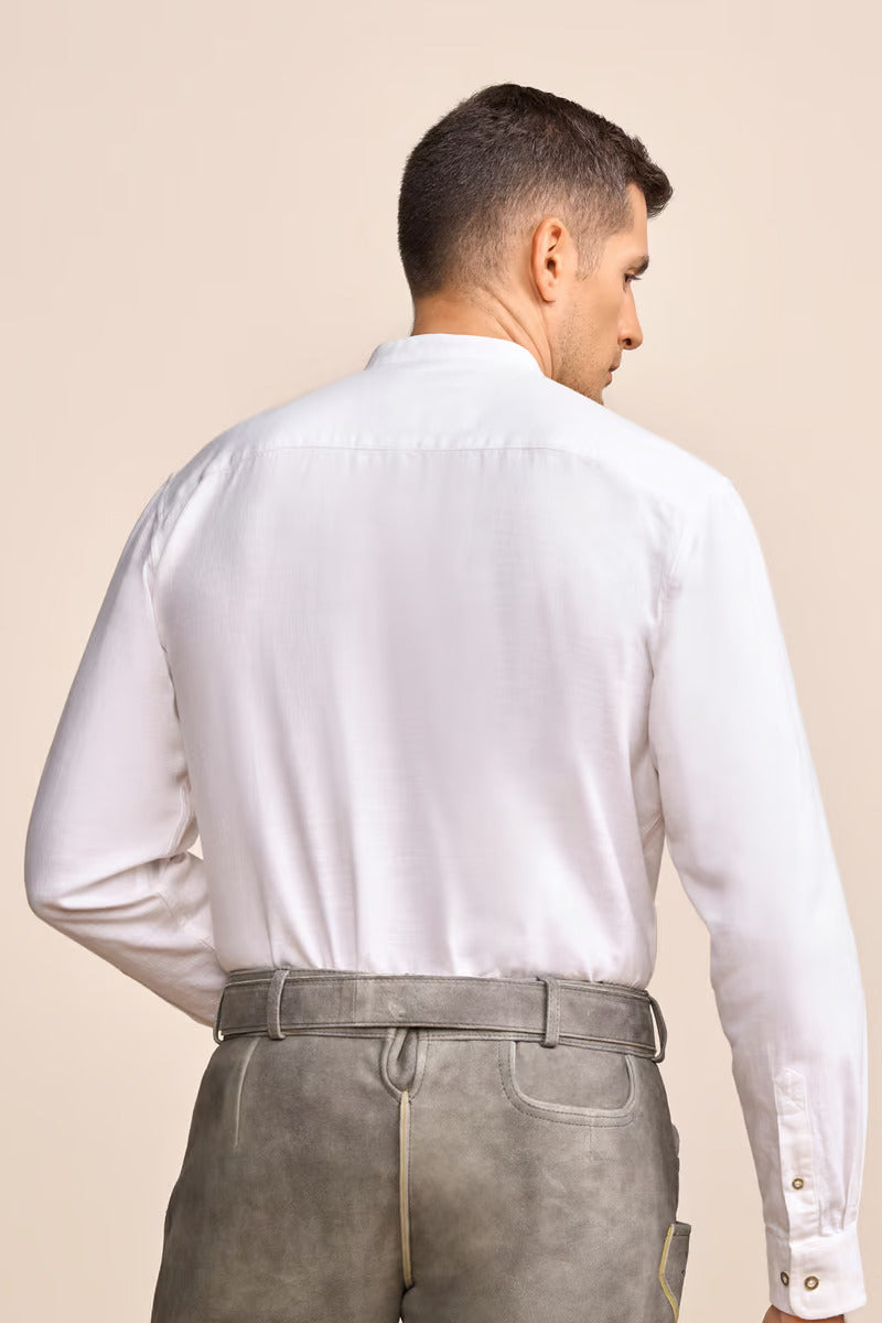 Krueger Traditional Long Sleeve Shirt "Jorrit" white