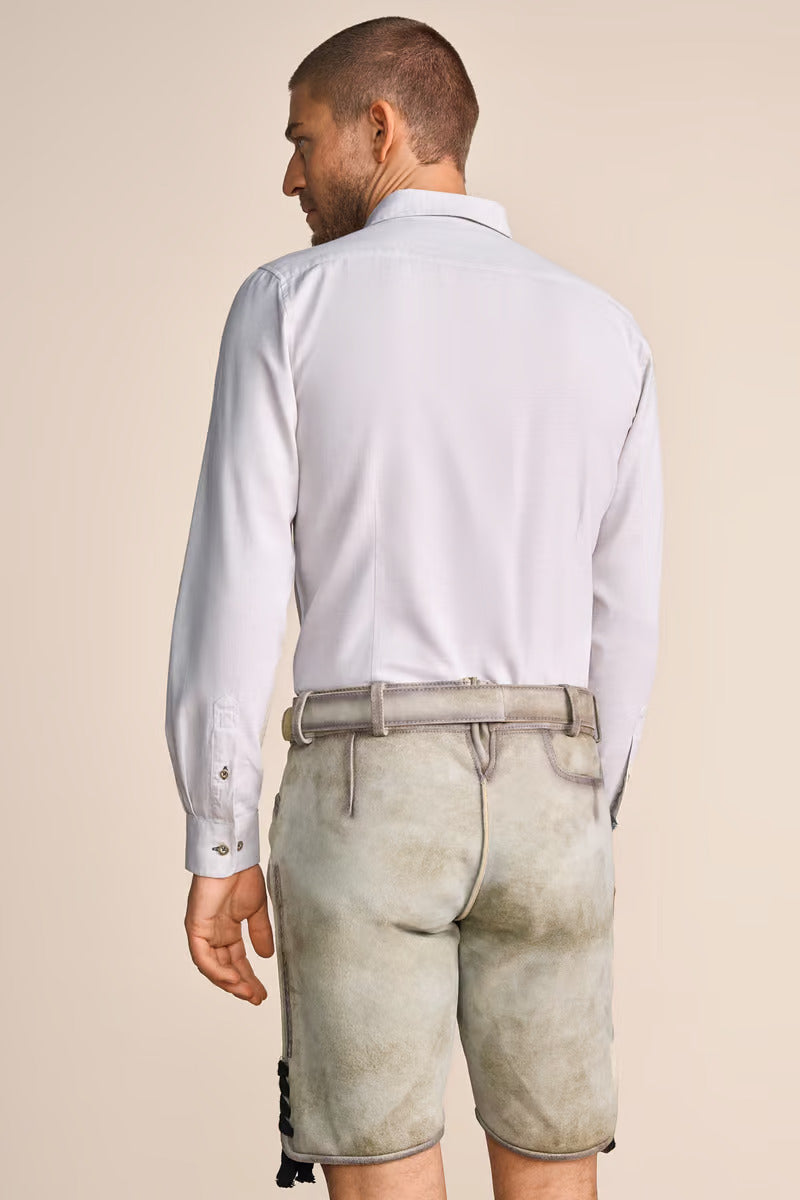 Krueger Traditional "Thimon" (gray) Long Sleeve Shirt