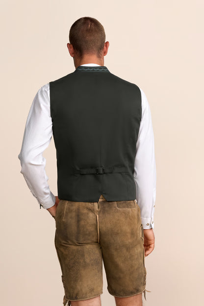Krüger 'Carlson' Traditional Vest — Green