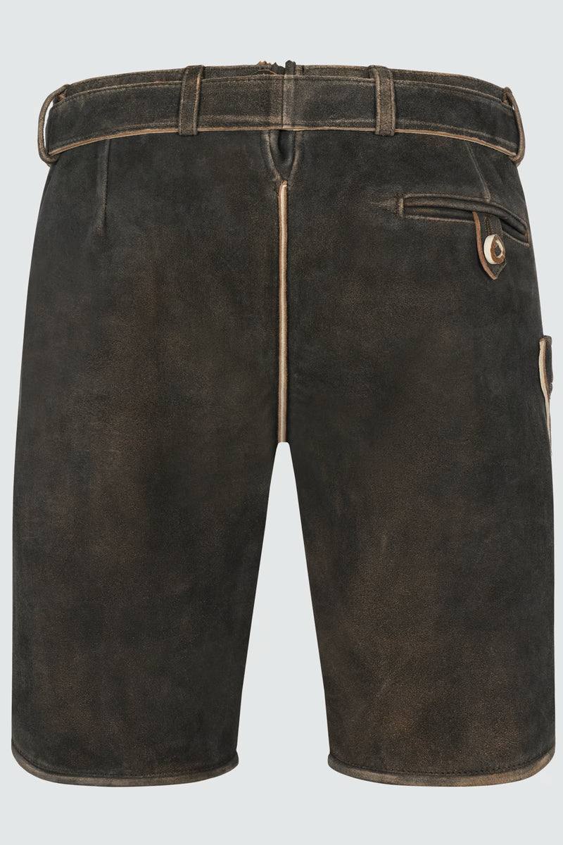 Kruger Men's Lederhosen "Arendt" with belt (52,54)