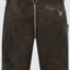 Kruger Men's Lederhosen "Adreon" (brown) with Belt