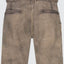 Kruger Men's Lederhosen "Brandon" (light brown) with Belt (56)