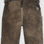 Kruger Men's Lederhosen "Wanja" (brown) with Belt