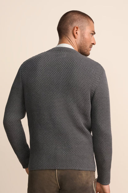 Kruger Traditional Cardigan "Gerardo" grey