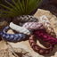 Braided Velvet Headband (red)