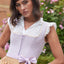 (new) Kruger Midi Dirndl 2pcs. 60cm "Inessa" purple (36,38)