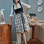 Kruger Midi Dirndl 2pcs. 60cm "Lona" black (36,38,44,46) closeout