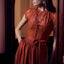 Kruger Long Dirndl 2pc 70cm "Zanira" red